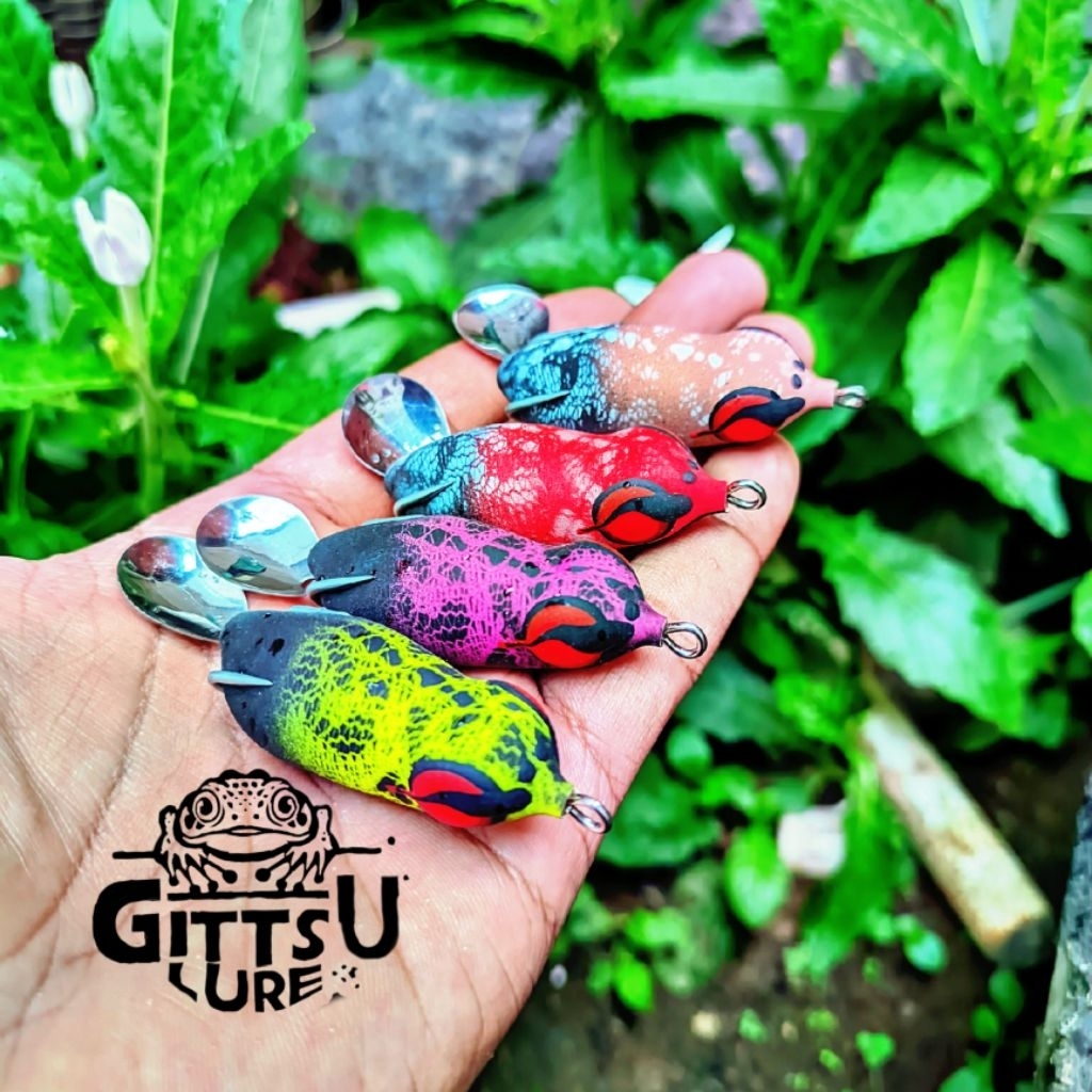 soft frog 5 cm hook vmc