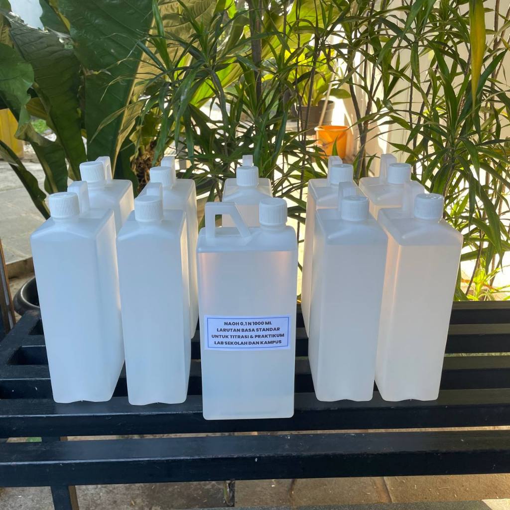 Larutan NaOH 0,1M - 2M/ Larutan Natrium Hidroksida / Sodium Hydroxide Solution 1000 ml