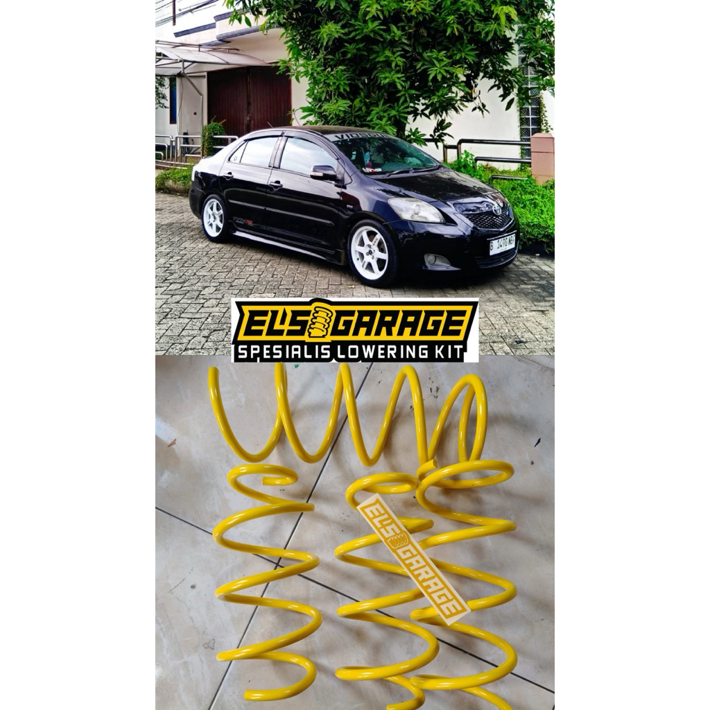LOWERING KIT PER CUSTOM CEPER MOBIL VIOS GEN 1-2