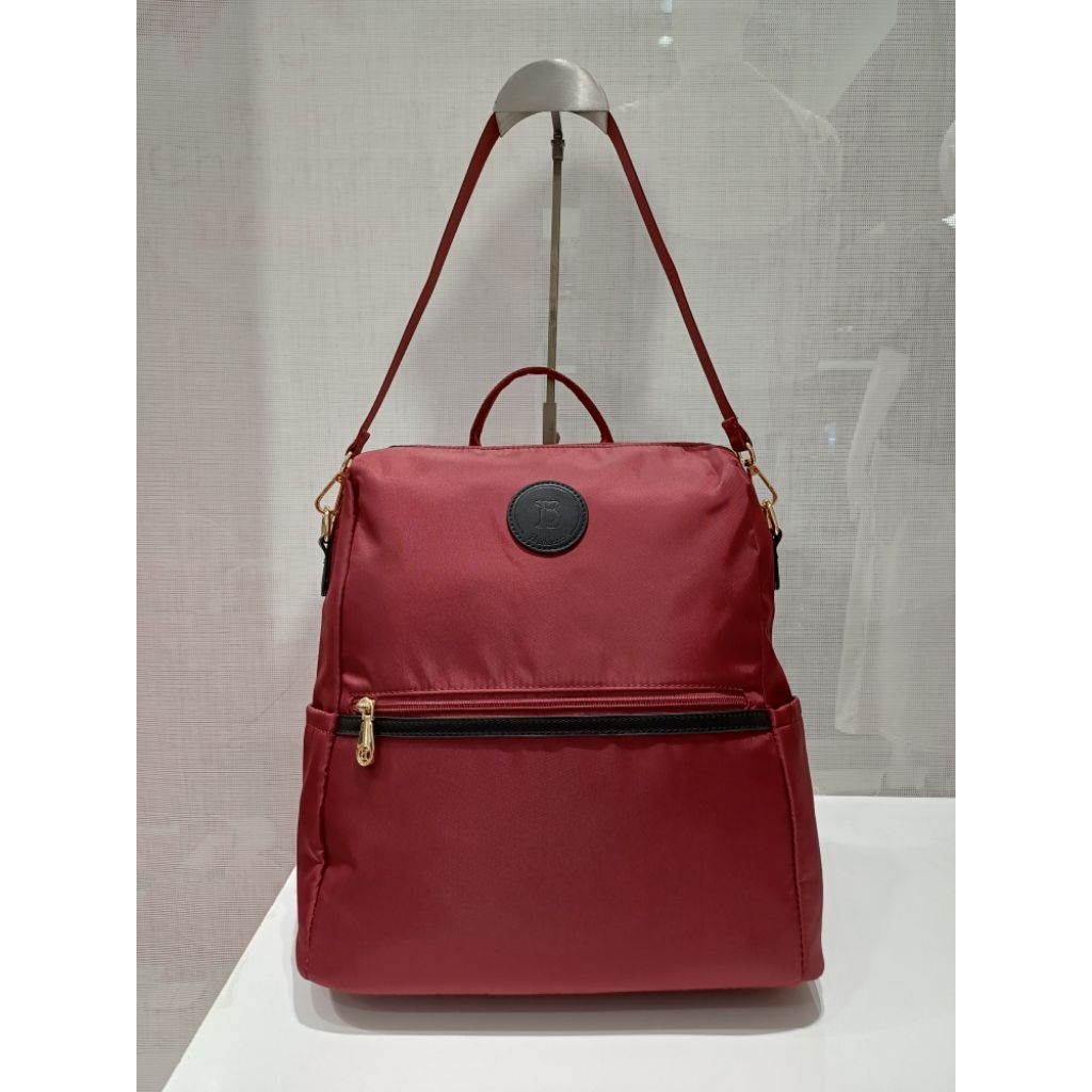 BELLEZZA BHW320 Tas Ransel Parasut Wanita Backpack Nilon Besar Original Depstore Mall