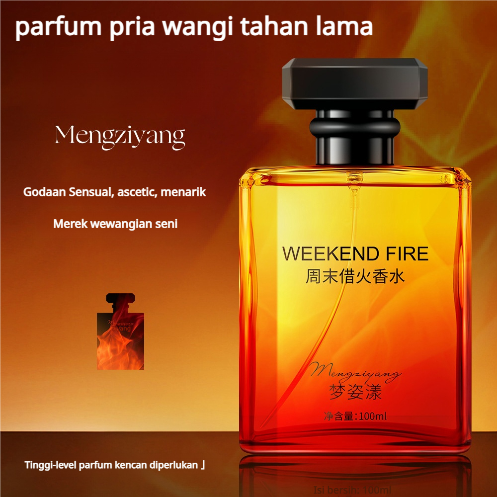 Parfum Pria Wangi Tahan Lama - Weekend Flame | Minyak Wangi Tahan Lama 100ml