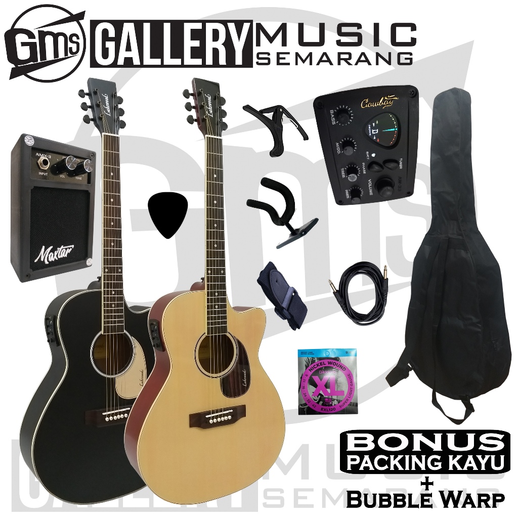 Gitar Akustik Elektrik Lakewood Custom