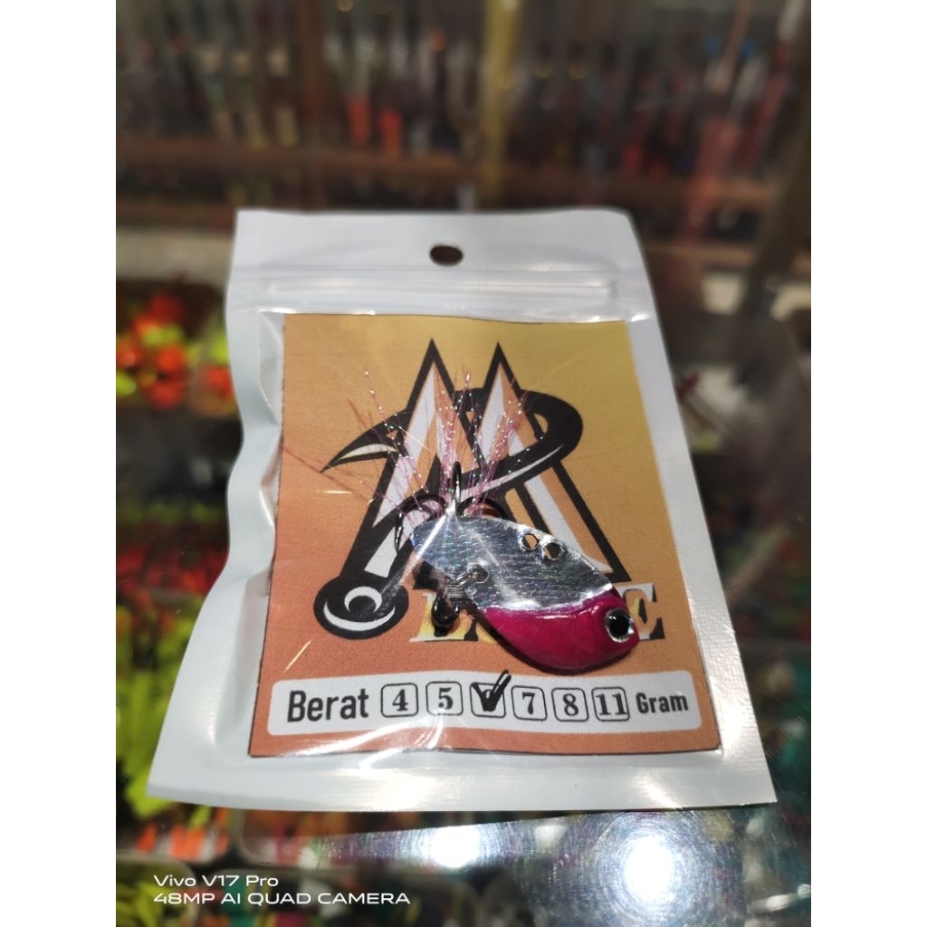 UMPAN PANCING HS M LURE MODEL SIRIP HIU