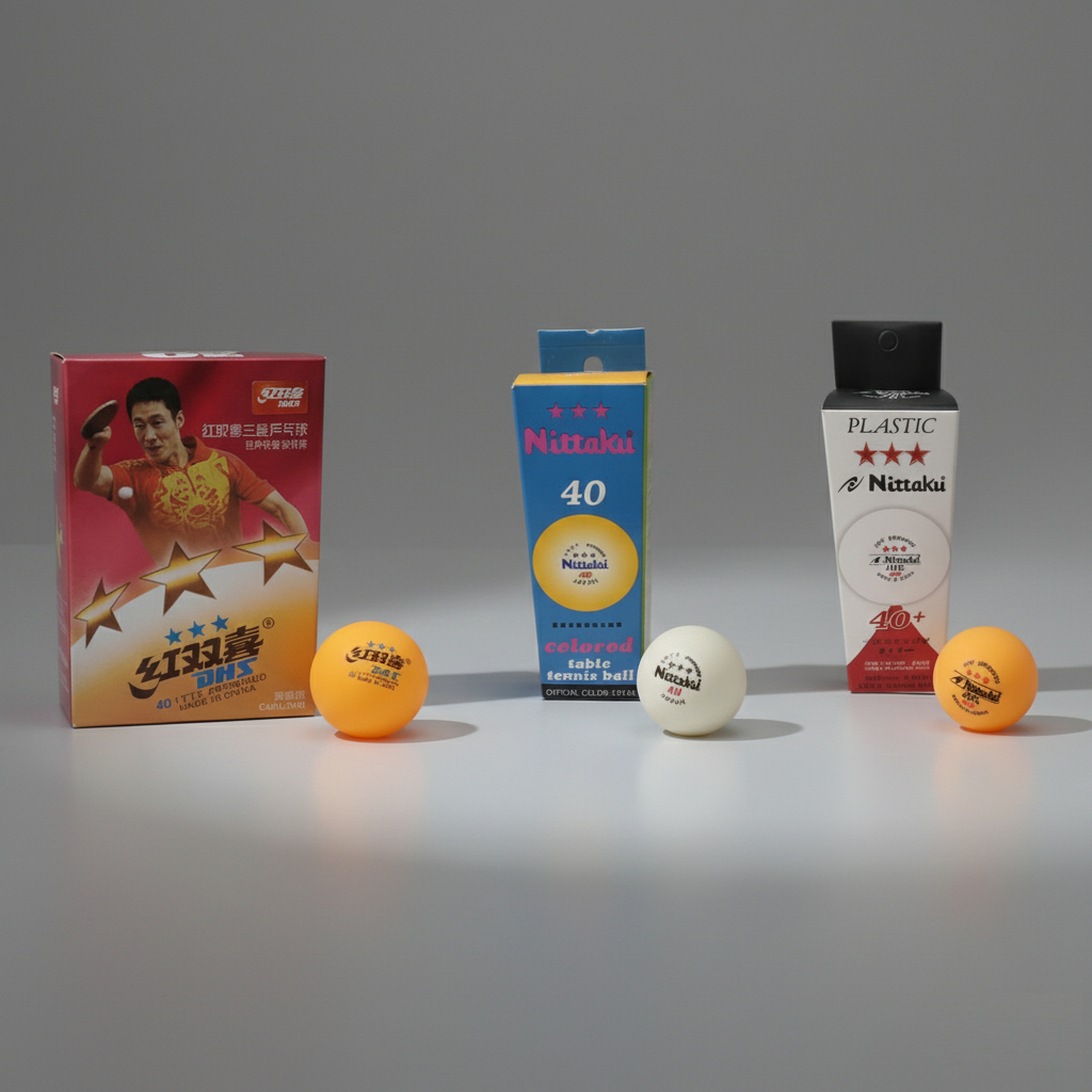 Bola Pingpong Nittaku , Nittaku 40+ , DHS Bola Tenis meja