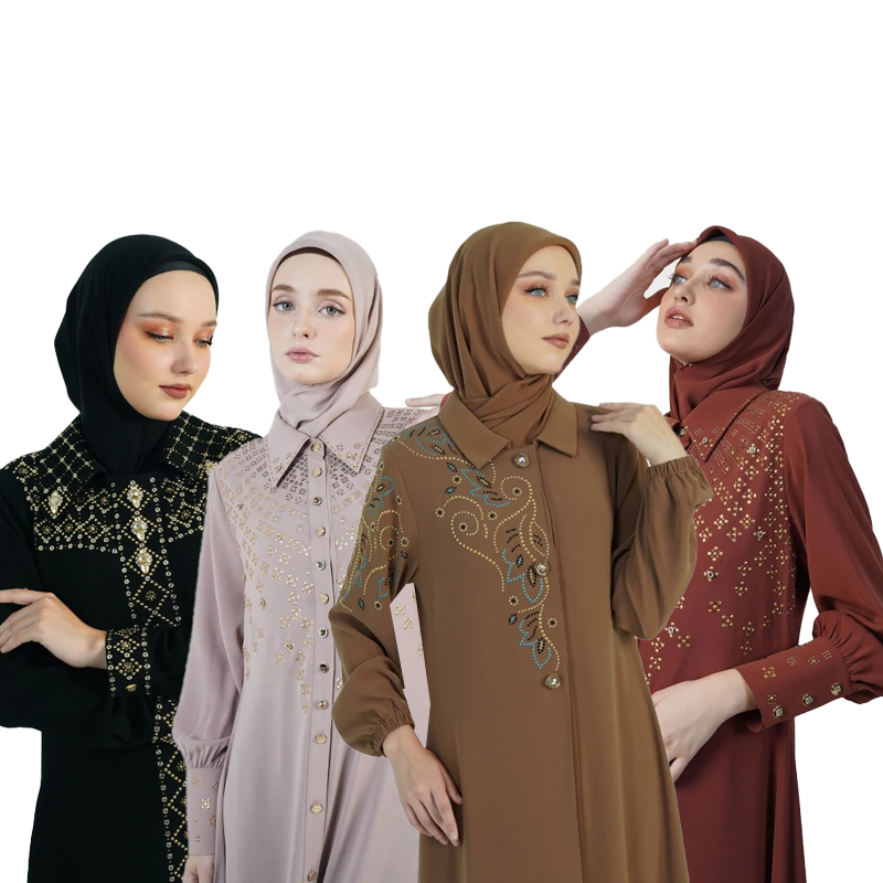 HIkmat Abaya Dress Wanita New Arrival Original