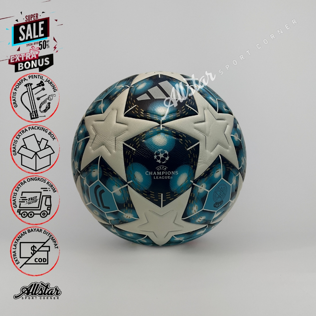 Bola sepak original ADIDAS UEFA 23/24 bola kaki size 5 original training ball