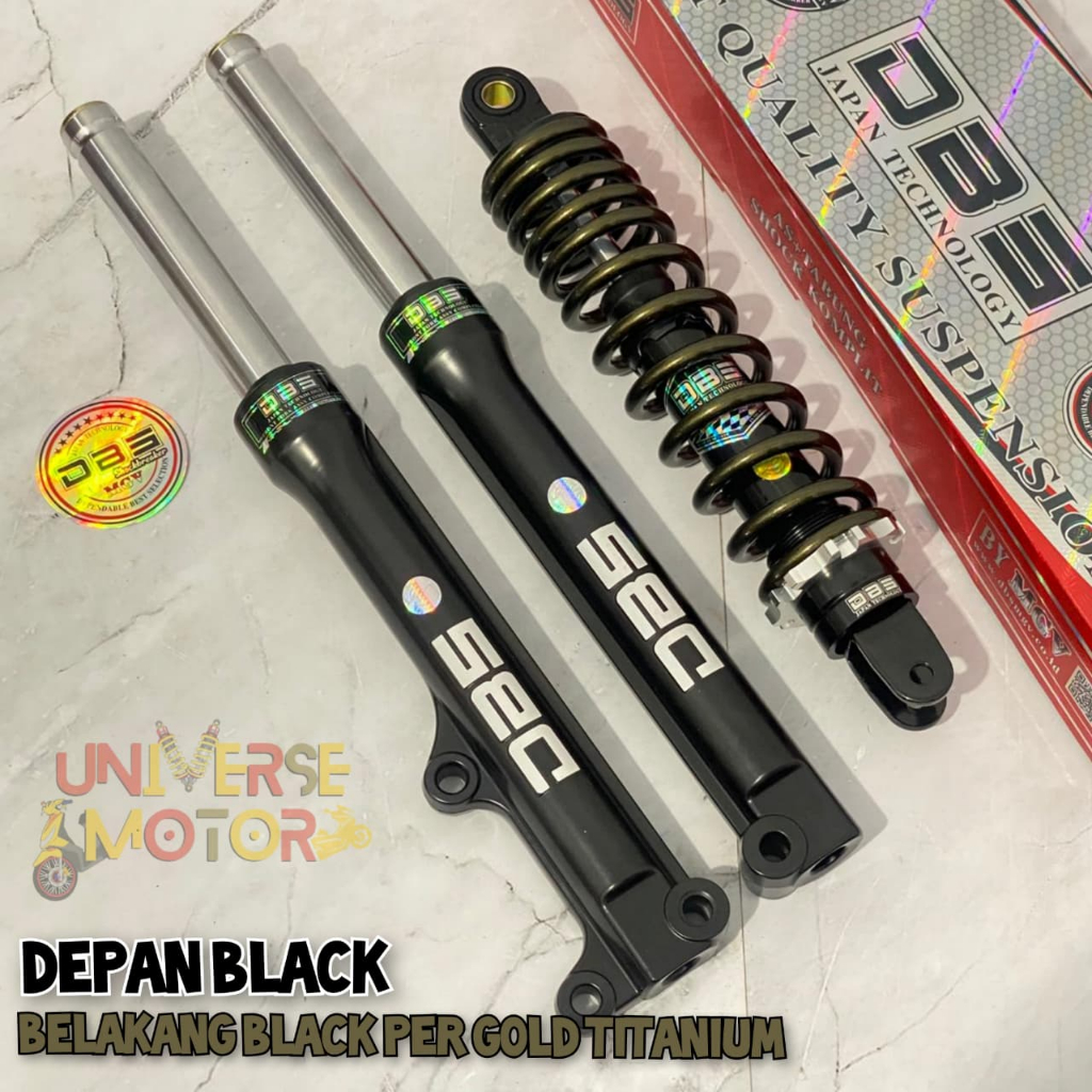 PAKET SHOCK DBS DEPAN BELAKANG BEAT SCOOPY VARIO MIO SMILE MIO SOUL KARBU MIO J SOUL GT MIO M3 XEON 