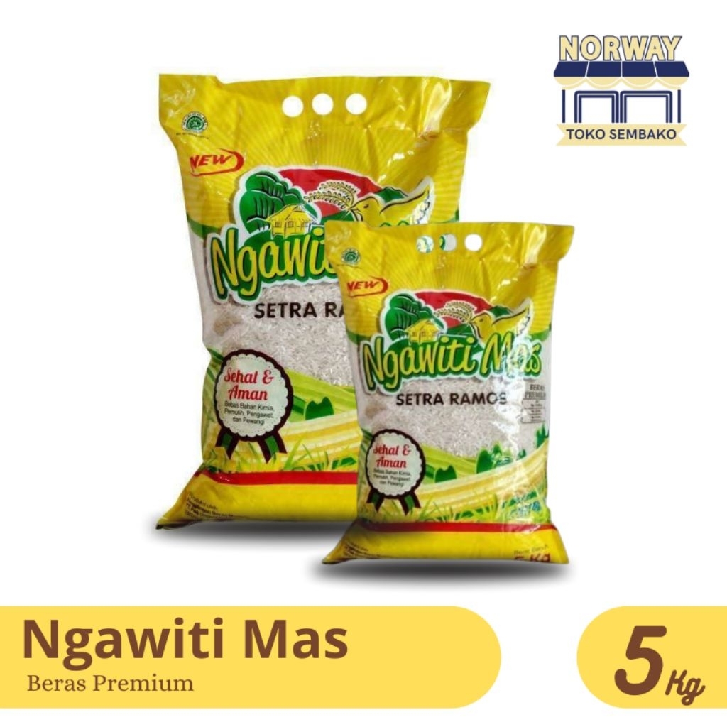 Beras Ngawiti Mas Premium Setra Ramos