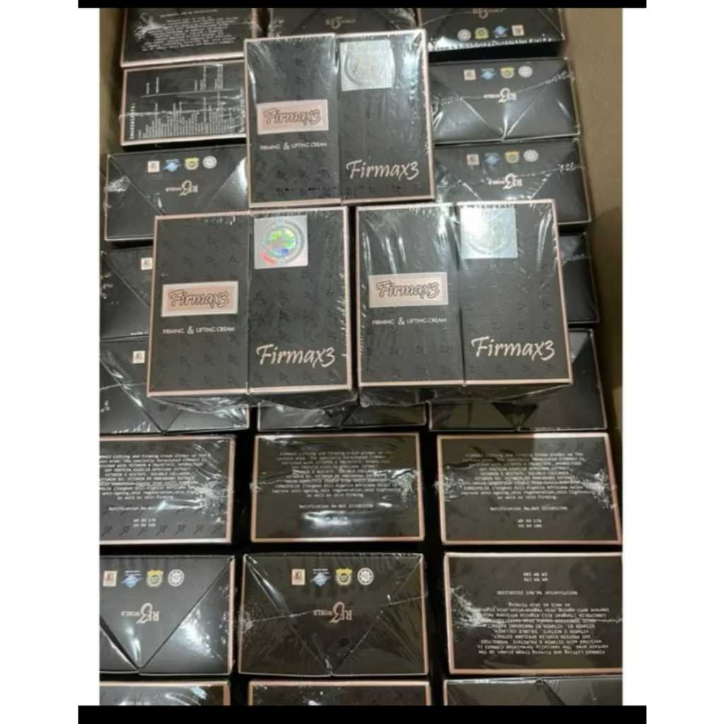 CREAM ORI FIRMAX3 HALAL BPOM GARANSI 100% Hitam
