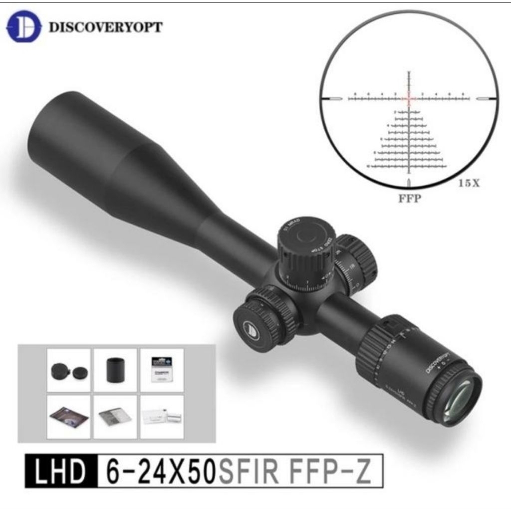 Teleskop Discovery Lhd 6-24x50 SFIR FFP-Z