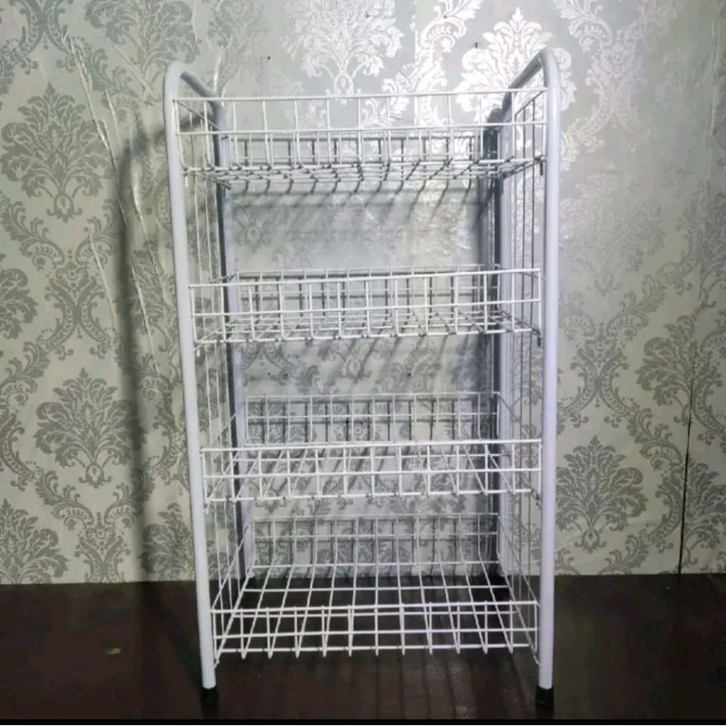 RAK SERBAGUNA MINI 4 SUSUN / RAK CHIKI / RAK TOKO / RAK JAJAN