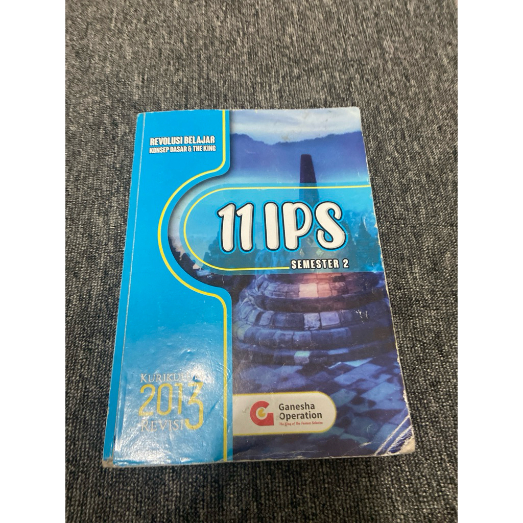 Revolusi belajar konsep dasar & the king 11 ips semester 2 Ganesha operation
