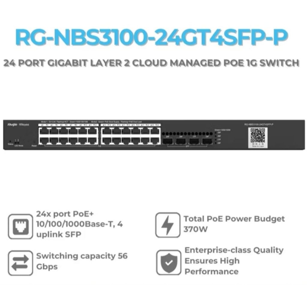 Ruijie Rg-NBS3100-24gt4sfp-p