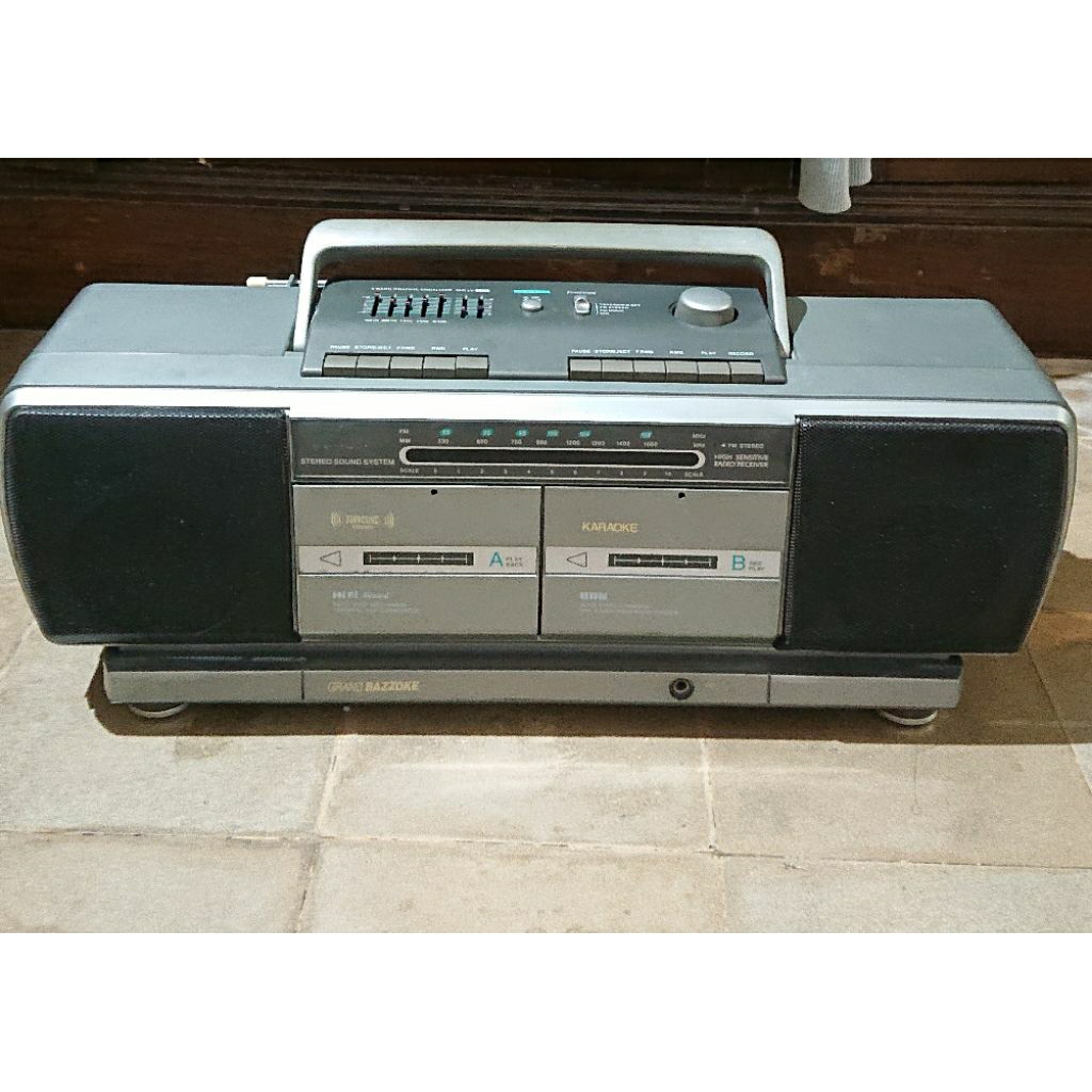 Compo POLYTRON Jadul PSC 37c (Bluetooth, Tape dan radio)