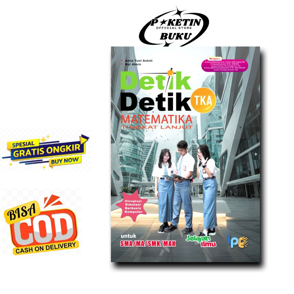 Detik-detik TKA Matematika lanjut Sma - Buku Detik detik matematika lanjut untuk Tka sma/smk/ma