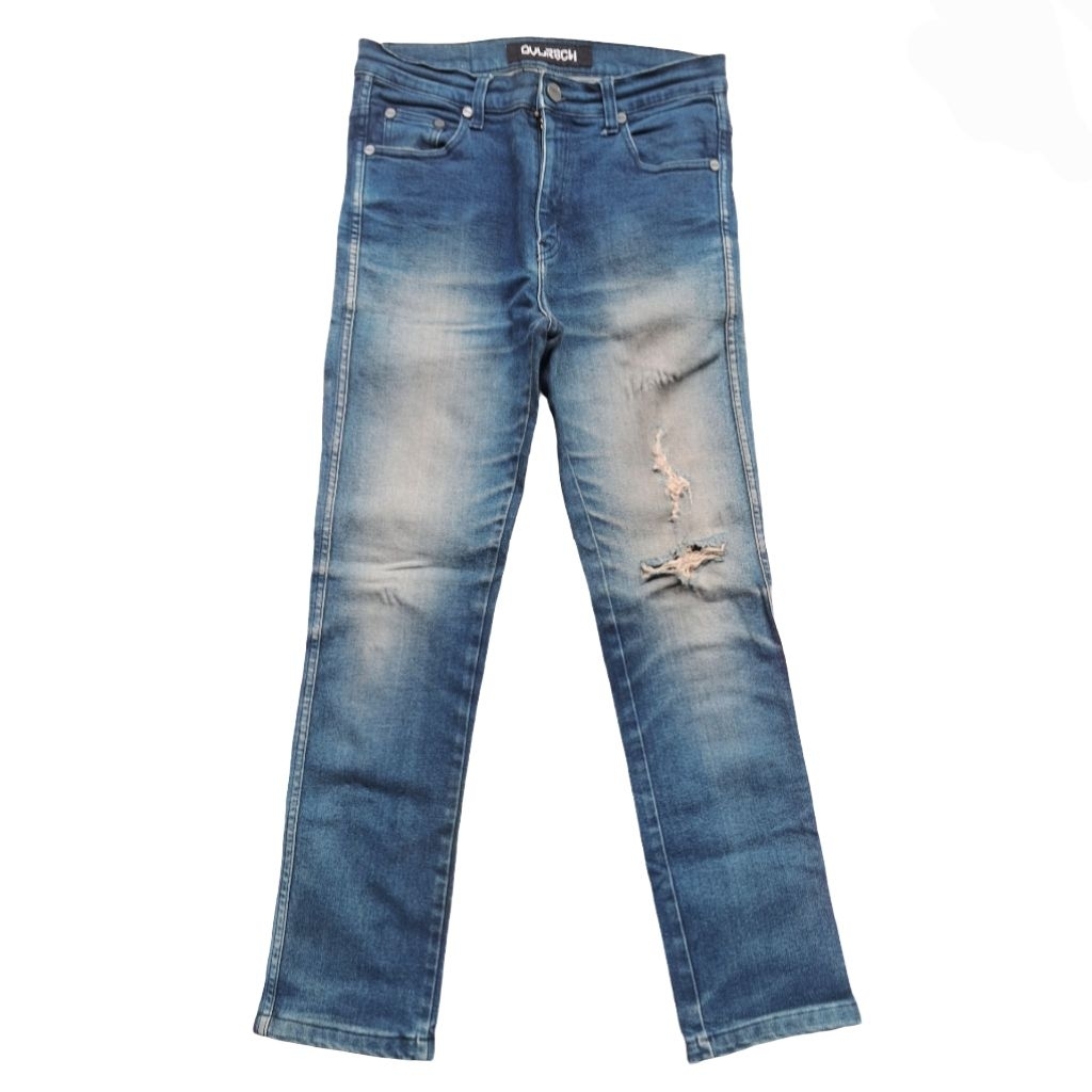 Celana Jeans panjang bolong RSCH (preloved)