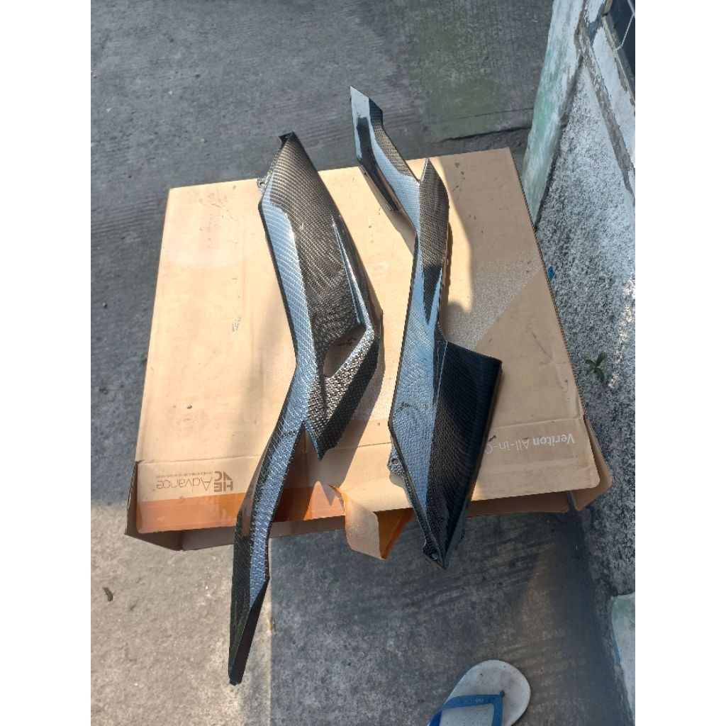 sambungan body bawah vario 125 150 new 2018 karbon