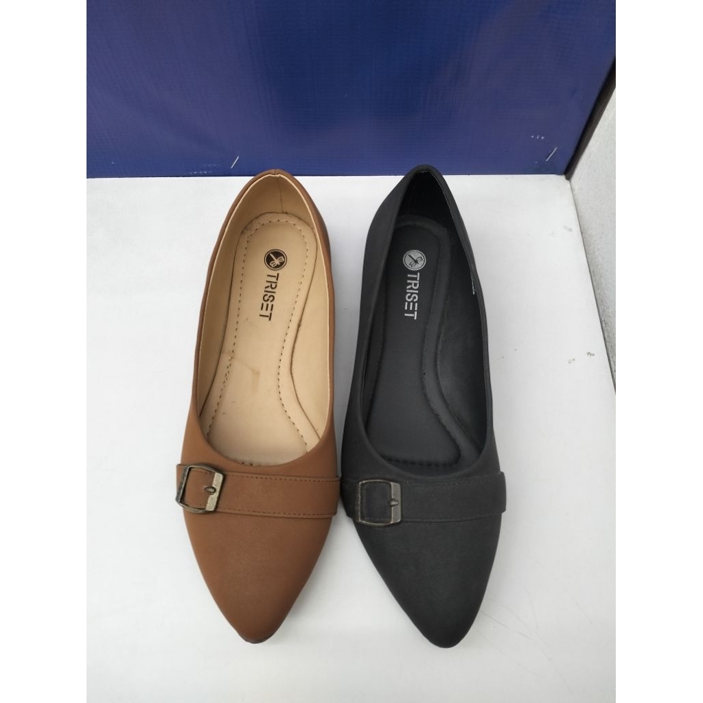 SEPATU FLATSHOES WANITA TRISET SIZE 36-40