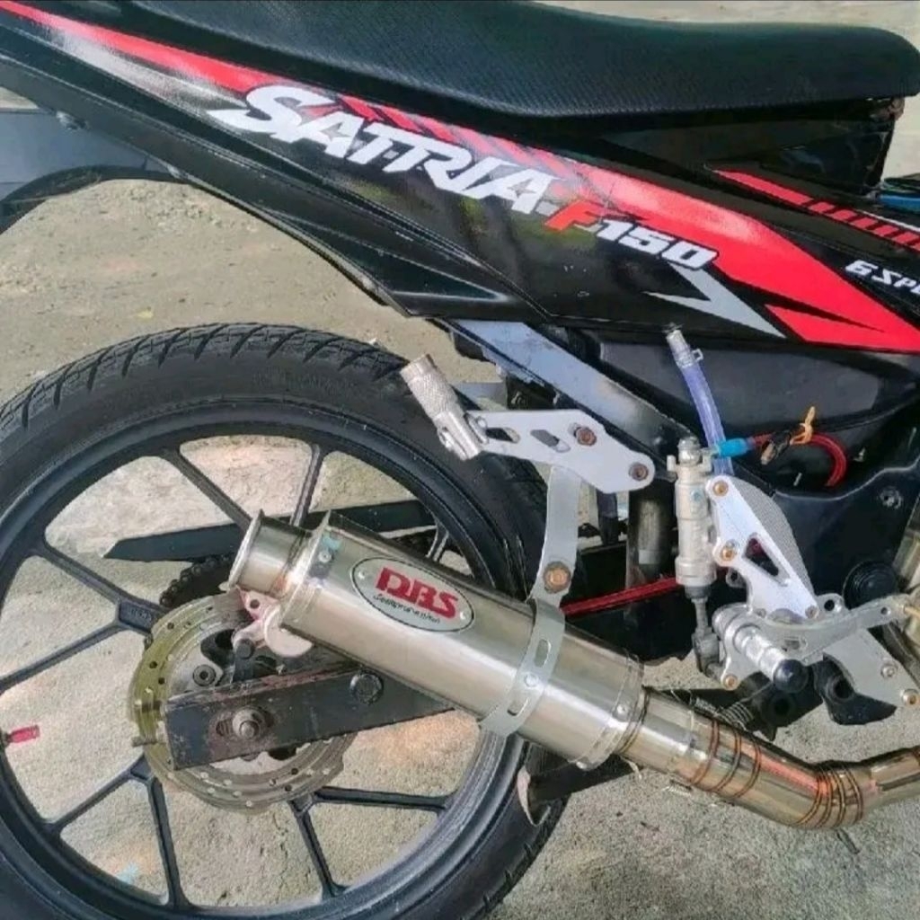 Knalpot DBS Fullsystem Satria FU Karbu / Injeksi Jupiter MX 135 MX King 150 Vixion Old/New R 155 R15