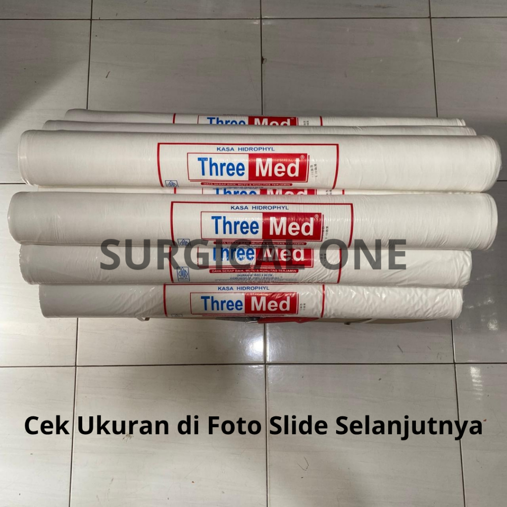 Kasa Gulung Besar / Kasa Gulung Medis / Kasa Gulung Potong / Kasa Gulung Utuh