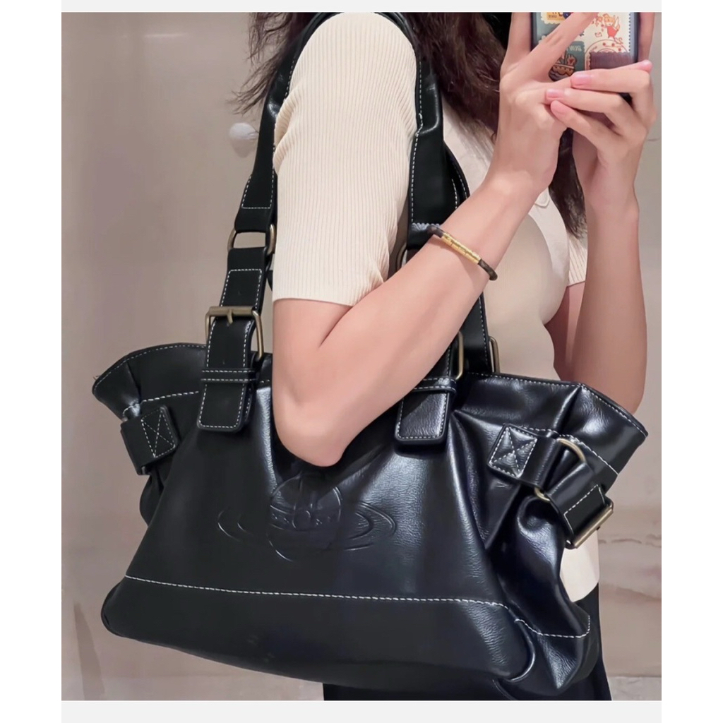 vivianne westwood leather bag kulit asli