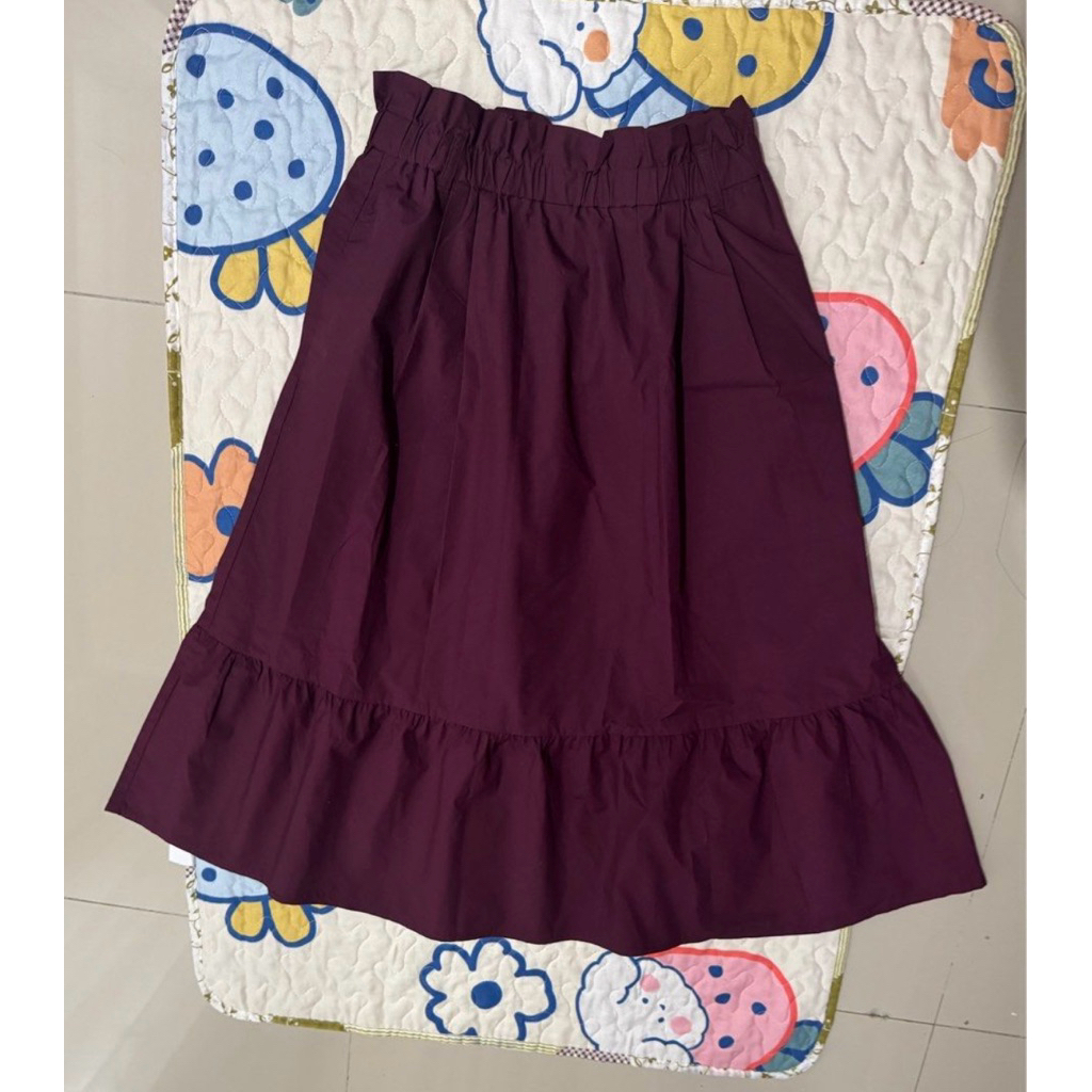 rok maroon uniqlo