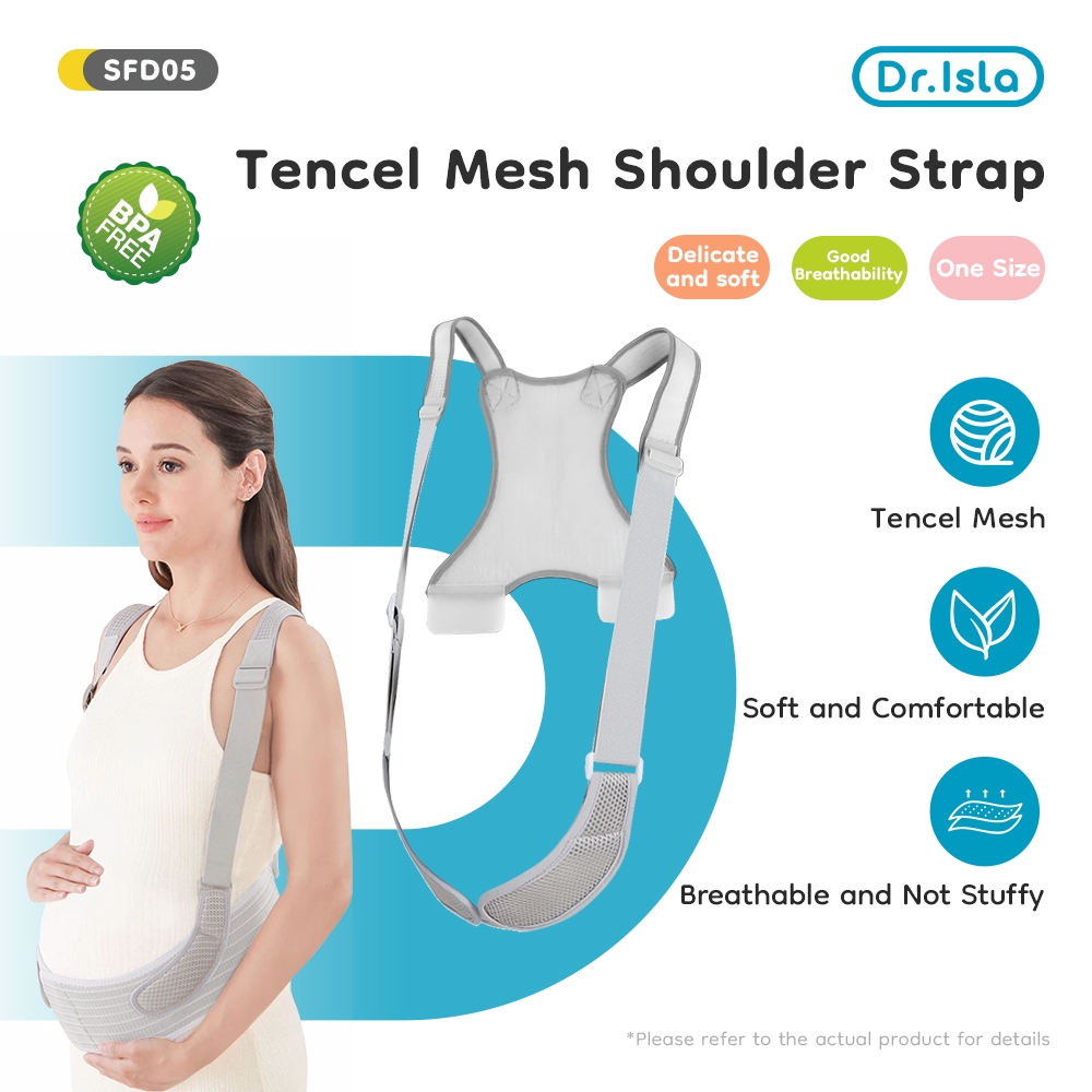 Dr.isla Korset Ibu Hamil Bamboo Material Penyangga Perut Medical Grade Bernapas Pregnancy Belt SFD05