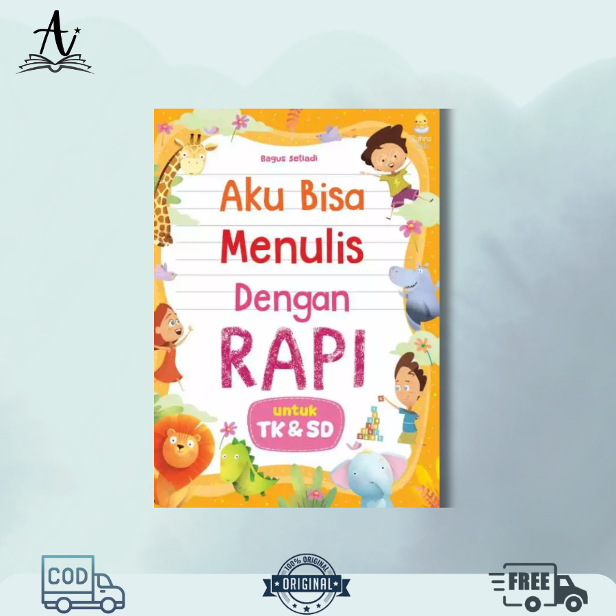 Ready Stok  Buku Latihan Menulis Dengan Rapi Untuk TK & SD - Belajar Menulis Rapi