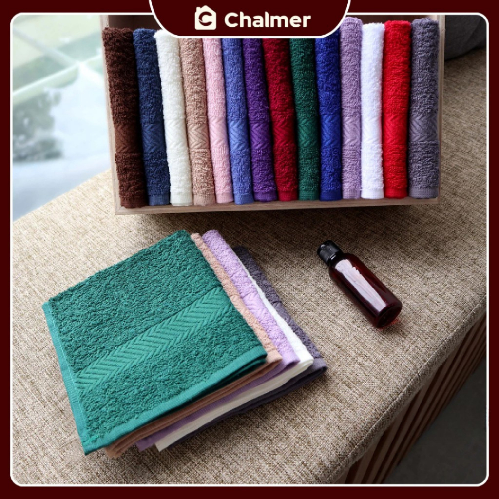 CHALMER LUXURY HANDUK MUKA/HANDUK KECIL 30x30CM