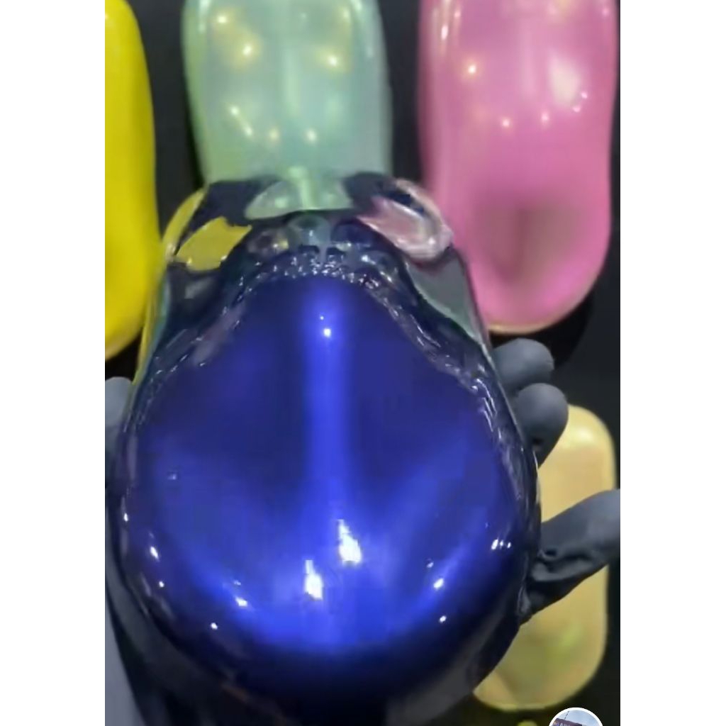 Cat Biru Metalic Pu / Cat Blue Resoution Met Cat Motor Mobil 500ml