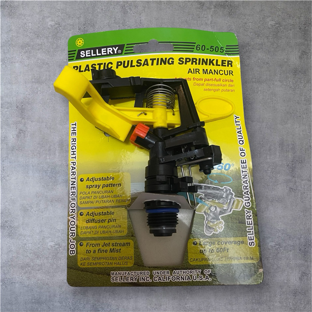 SPRINKLER PLASTIK TAMAN SELLERY - SPRINKLER KRAN AIR MANCUR - semprotan taman