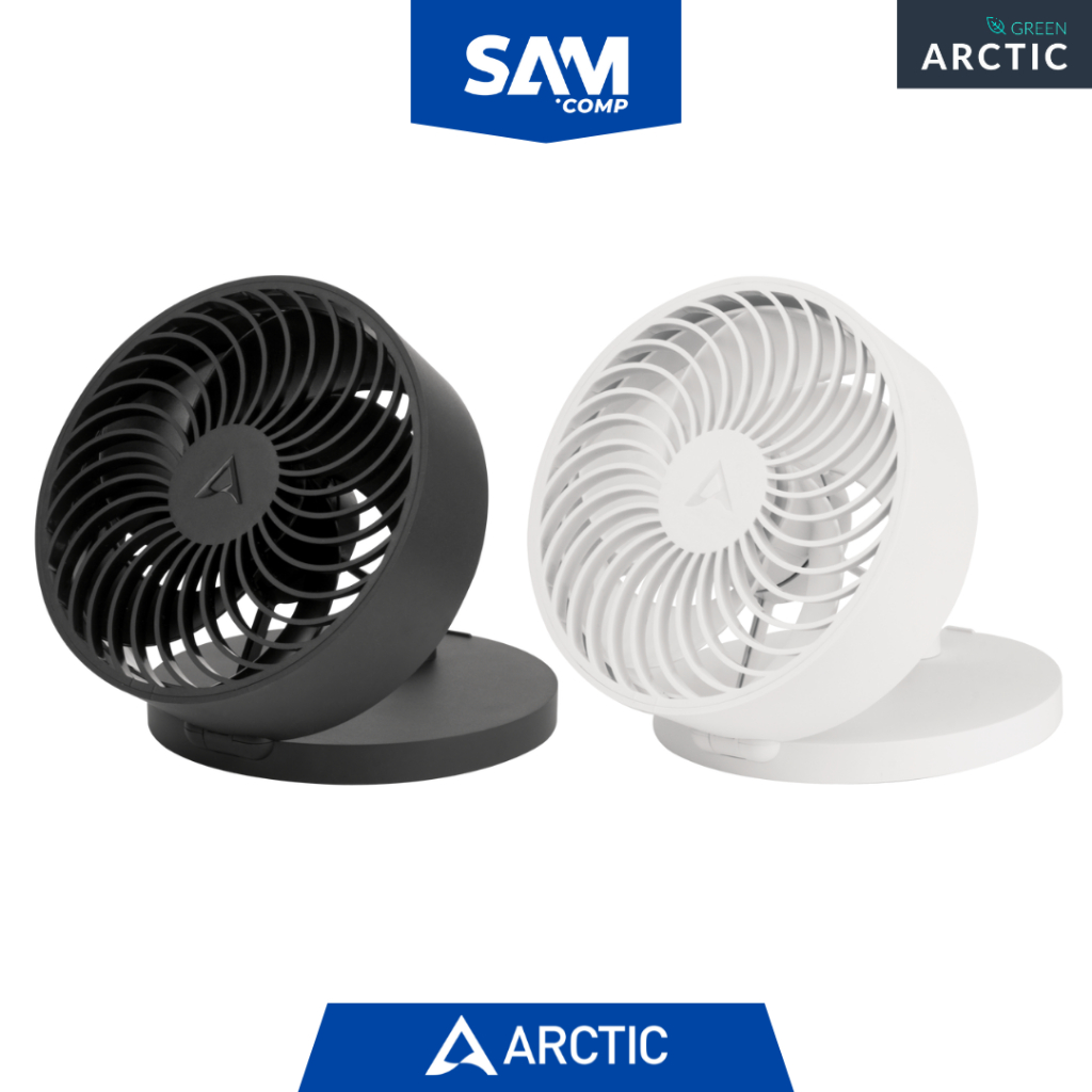 ARCTIC Summair Plus Foldable Table Fan with Integrated Battery