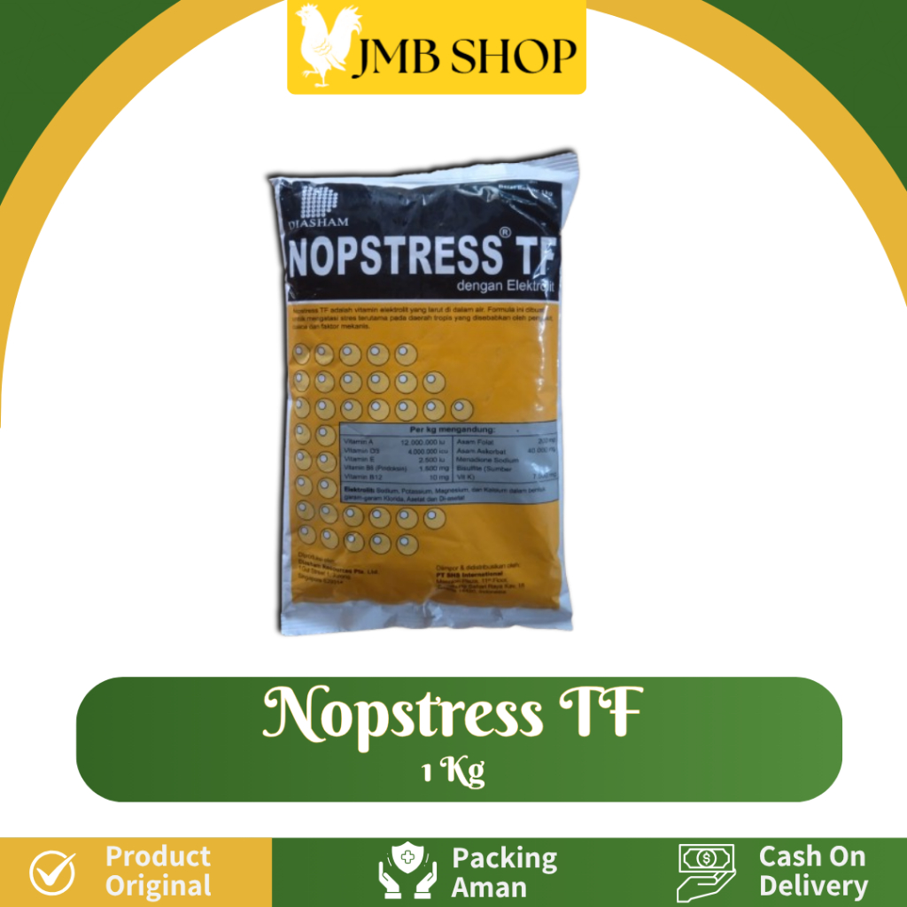 Nopstress TF Tropical Formula 1 Kg Kuning Vitamin Elektrolit Untuk Hewan 1KG