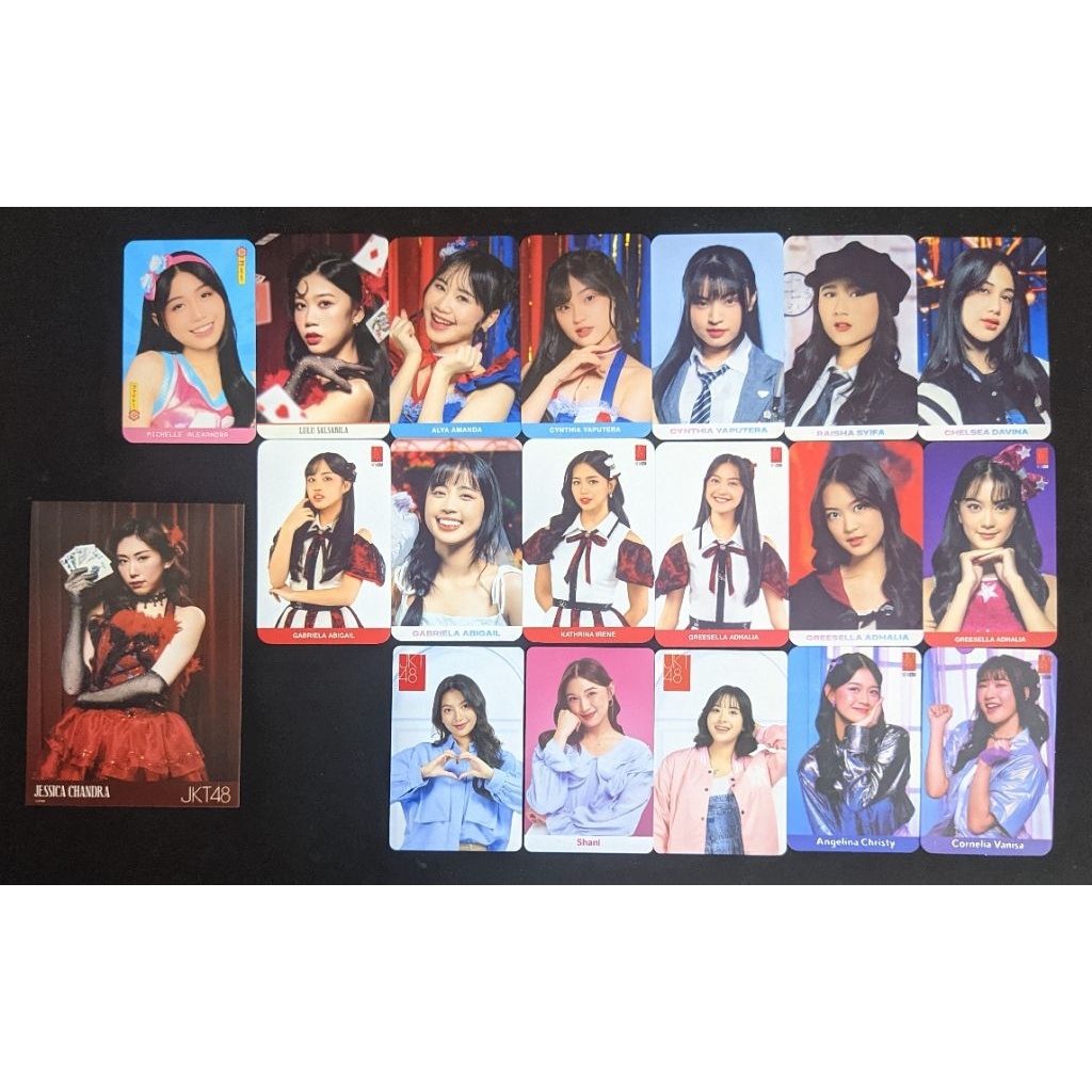 PP Erine Kimmy Lily All in tour/Full house concert Photocard Photopack JKT48