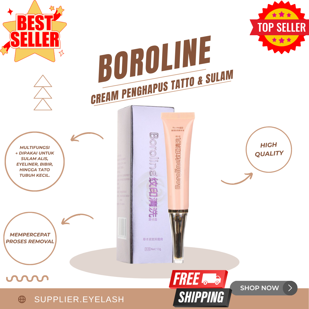 BOROLINE CREAM PENGHAPUS SULAM / TATTO