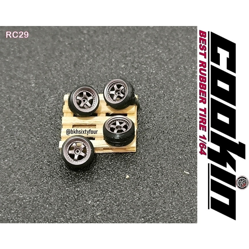 Ban Karet COOKIN RC29 Model SSR PROFESSOR SP1 10mm SELONGSONG