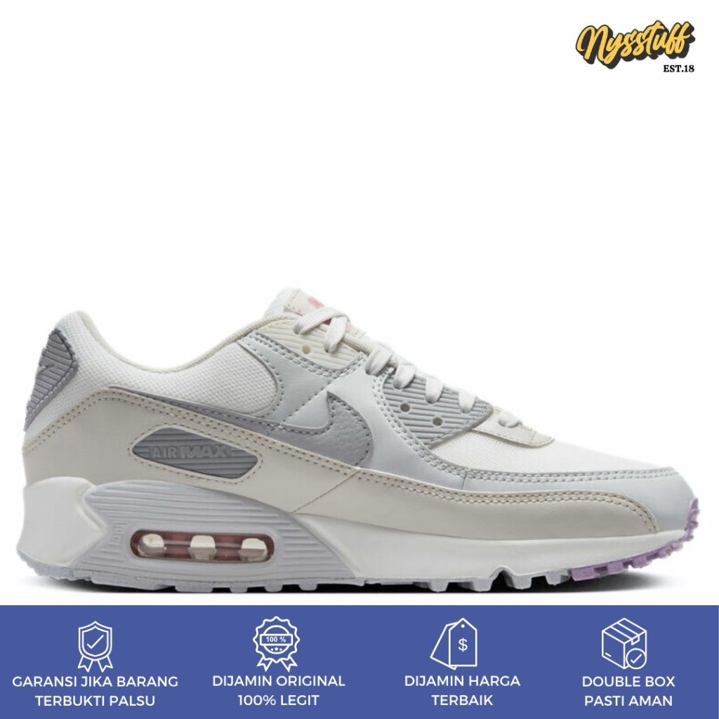 Nike Air Max 90 Summit White Wolf Grey ORIGINAL