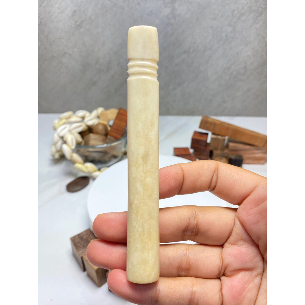 Pipa Rokok Tulang Premium Kristal 15cm