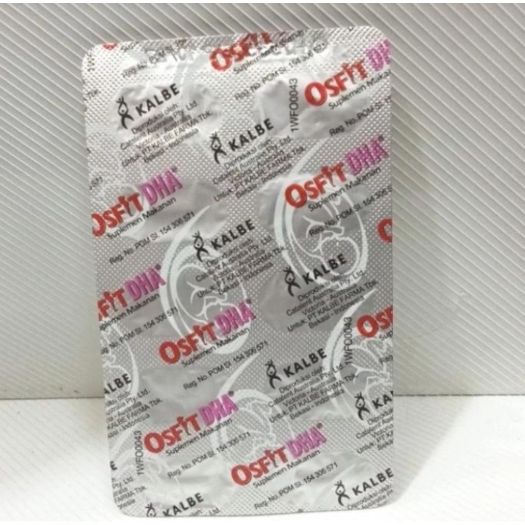 OSFIT DHA strip 10 kapsul multivitamin