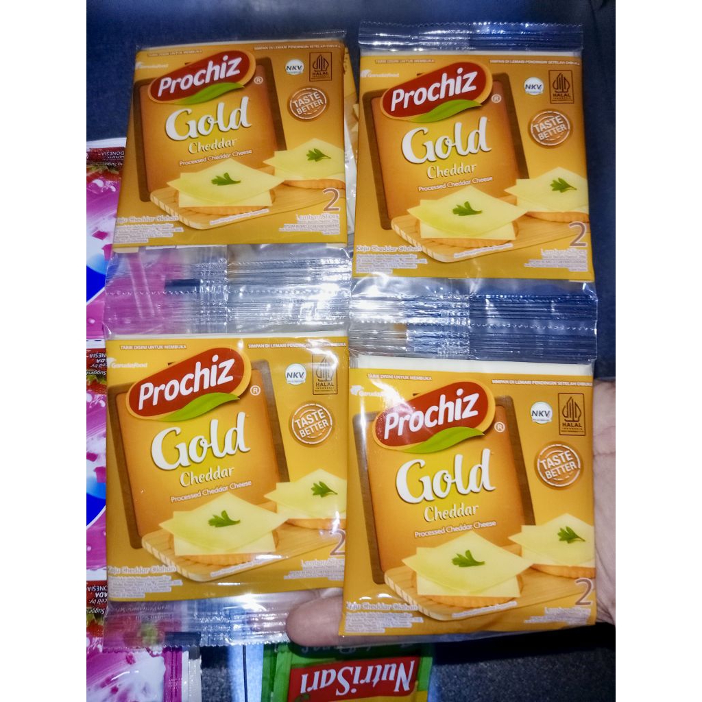 KEJU PROCHIZ GOLD CHEDDAR (1 renteng/8 pcs)