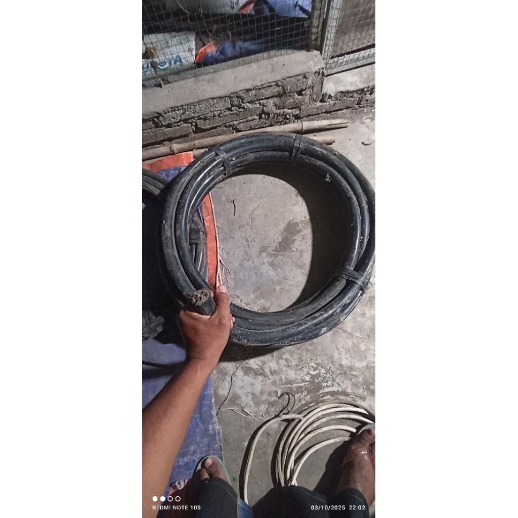 Eterna NYYHY 4x25mm panjang 15mtr dan Eterna 4x16mm panjang 10mtr