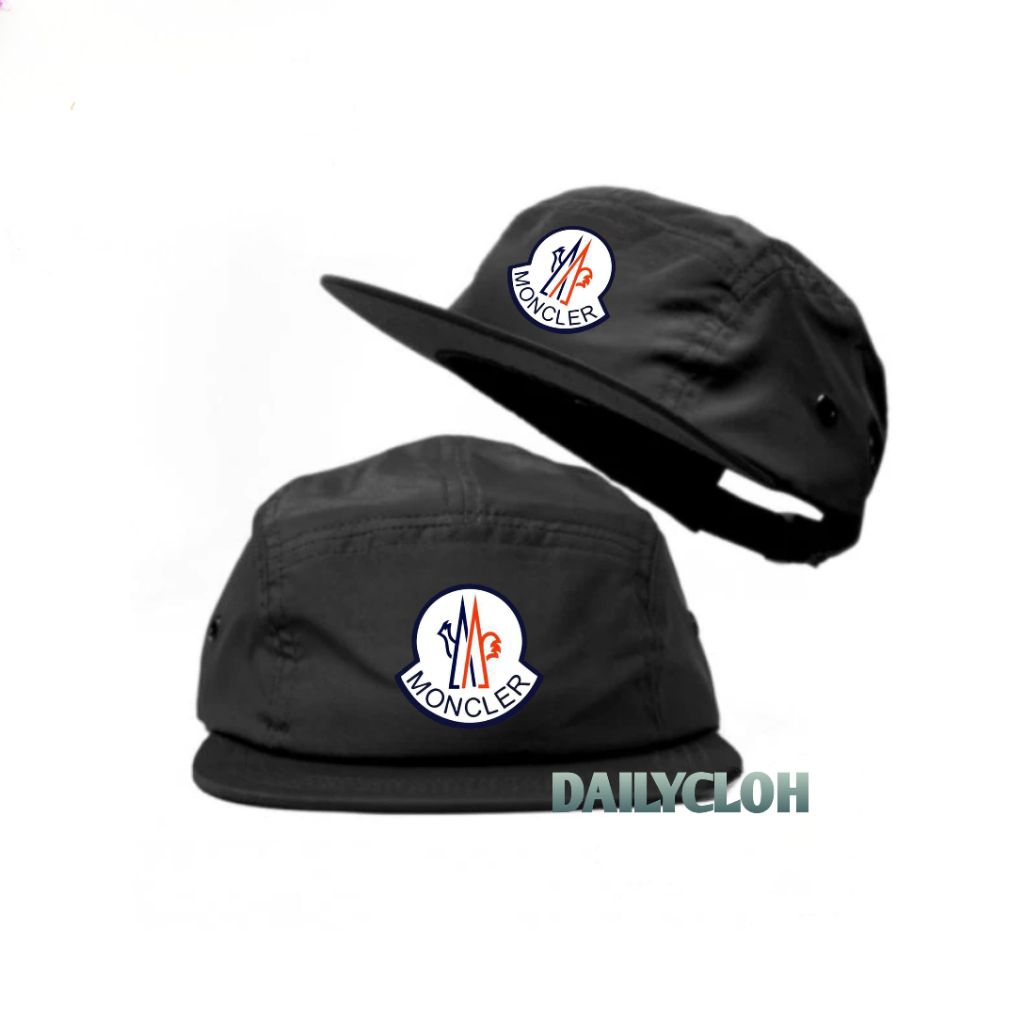 TOPI 5 PANEL /TOPI SIX PANEL PREMIUM/TOPI CASUAL PRIA WANITA MONCLER