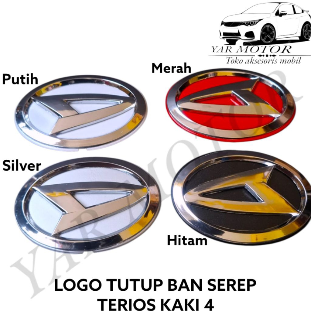 logo ban serep Terios logo cover ban serep Terios