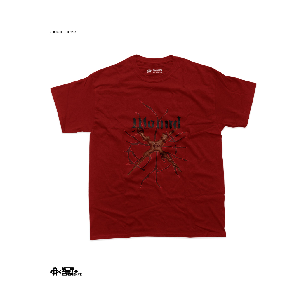 BEWEX Kaos Anime ONE PIECE Katun 24S / Bekas Luka Monkey D. Luffy