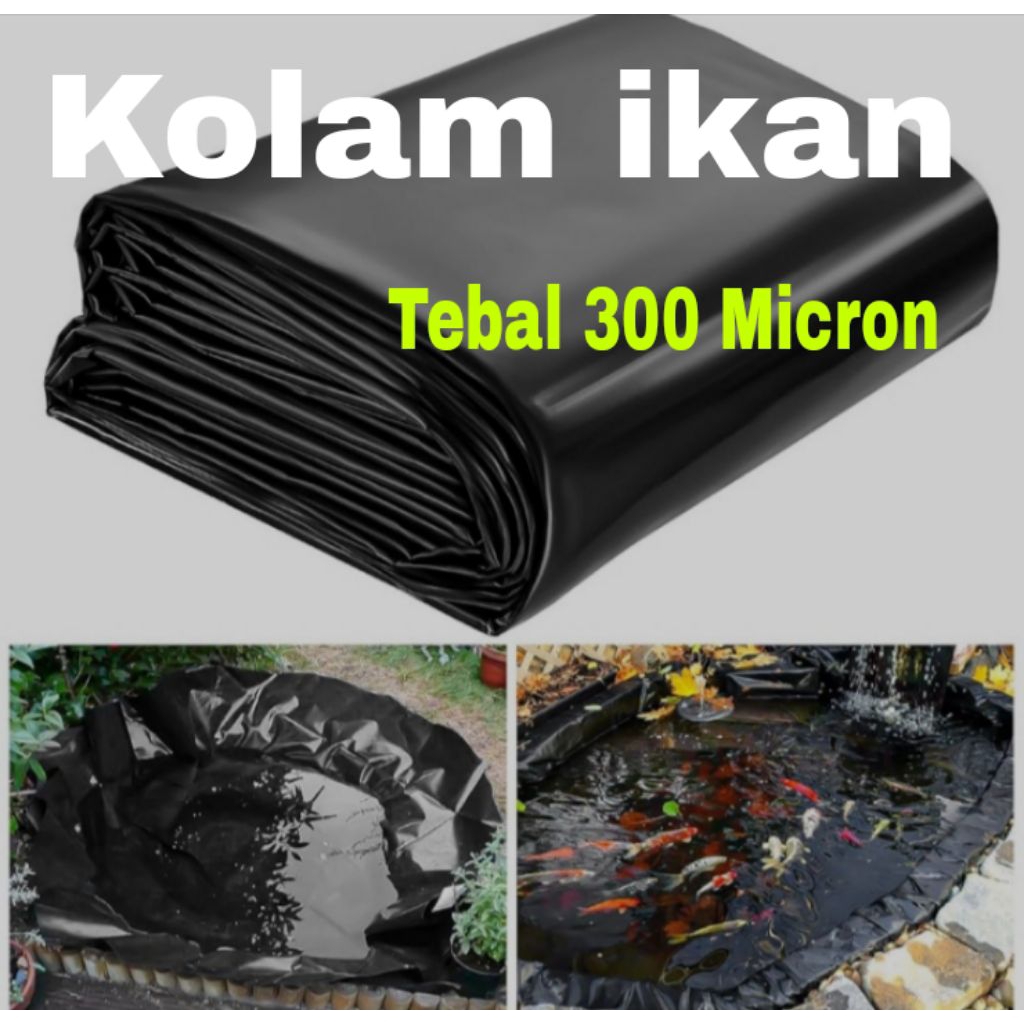 Hdpe Geomembrane lebar 4 meter Tebal 200/300 Micron