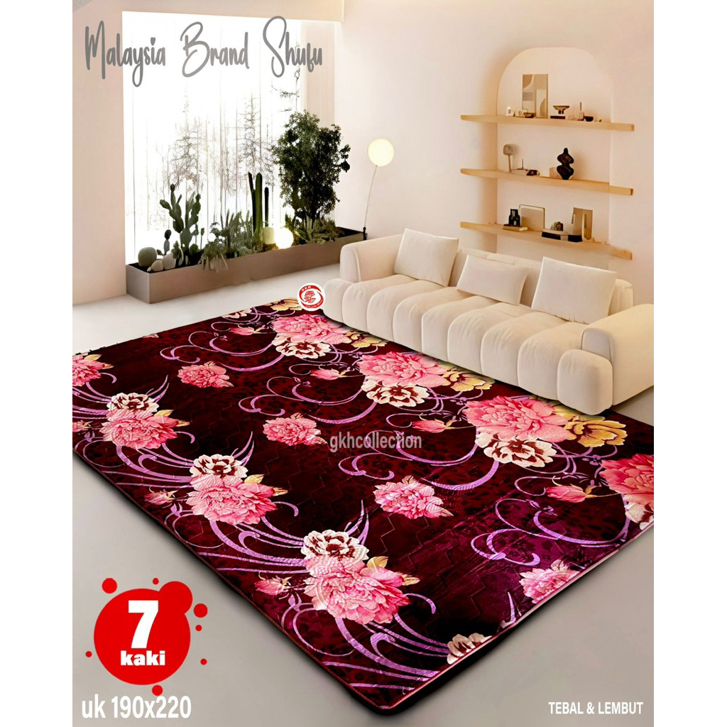 AMBAL MALAYSIA 190x220 ( 7 KAKI ) / GKHCOLLECTION