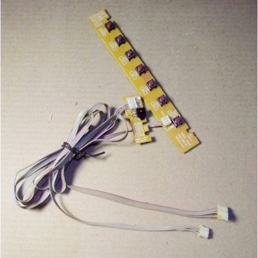 TOMBOL MENU - IR SENSOR REMOTE TV LED POLYTRON PLD 32T7511G