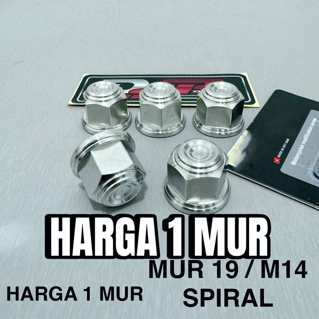 MUR 19 M14 PROBOLT STAINLESS model SPIRAL original VIETNAM