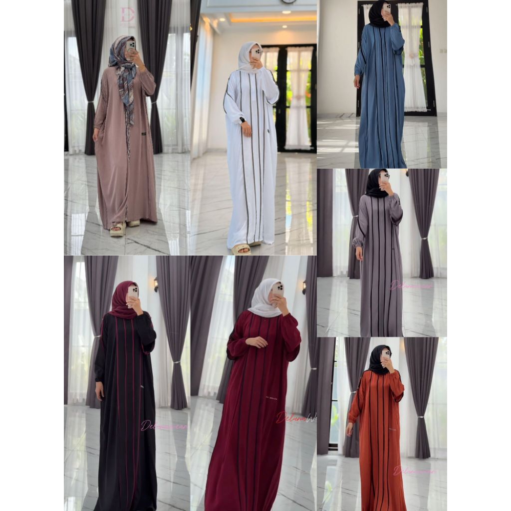 KAFTAN DELUNA/KAFTAN ANJANI STORE BY ANJANI SABILA ORIGINAL 100% (READY)