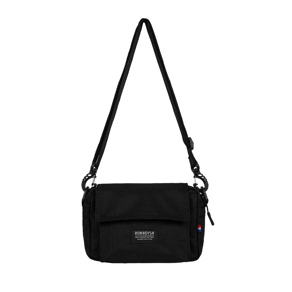 Rown Division Sling Bag || Kairos Black Tas Selempang